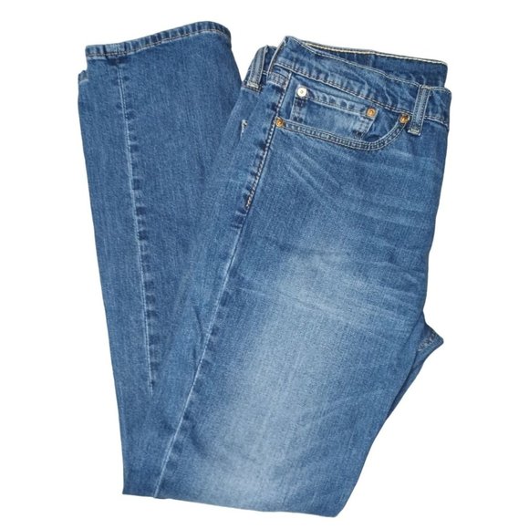 Levis 511 Jeans Mens Size 36 x 32 Tagged, 34 x 31.5 Actual Blue Denim - Picture 7 of 10